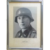Foto van de SS - Rottenführer van de 11 Kp van de Leibstandarte SS Adolf Hitler