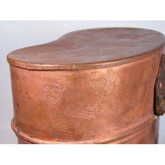 Juego de comedor de cobre de preguerra fabricado en Estonia por la fábrica del Arsenal. Espenlaub militaria