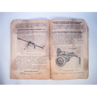 RKKA almanacco di materiali di intelligence, No. 5. dicembre 1943. armi tedesche. Espenlaub militaria