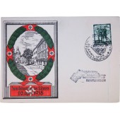 Carte postale de l'édition spéciale - 49. anniversaire du Führer 20. Avril. 1938