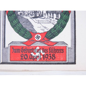Numéro spécial carte postale - 49. anniversaire du Führer 20. Avril. 1938. Espenlaub militaria