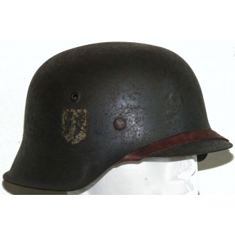 Allemand Waffen-SS casque en acier M42. Espenlaub militaria