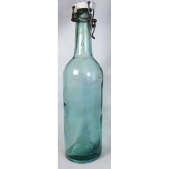 Botella de agua con gas Waffen SS con la inscripción - Waffen-SS. Espenlaub militaria