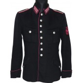 Well worn 3rd Reich Fire Police Wachtmeister der Feuerlöschpolizei tunic