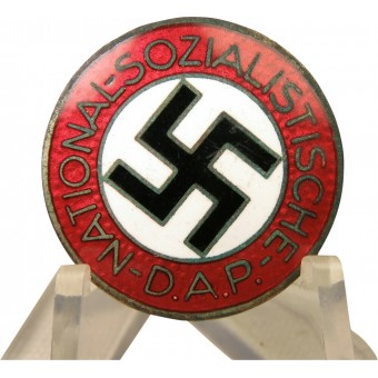 Äußerst seltenes NSDAP-Mitgliederabzeichen M1 / 160, E. Reihl-Linz. Espenlaub militaria