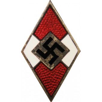 HJ / Hitler miembro de Jóvenes insignia M1 / ​​90-Apreck y Vrage. Espenlaub militaria