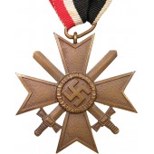 KVK II, 1939 2nd Class cross with swords. "45" Franz Jungwirth