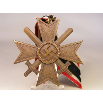 Крест KVK II, 1939 2‑й Класс с мечами. 45 Franz Jungwirth. Espenlaub militaria