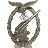 Luftwaffe Flakkampfabzeichen GWL- Kriegsmetall (sotilaskapteeni)