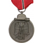 Medal "Winterschlacht im Osten 1941-42 years"  by Gustav Brehmer , marked "13". 