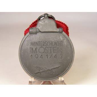 Médaille Winterschlacht im Osten 1941-42 ans par Gustav Brehmer, marqué 13.. Espenlaub militaria