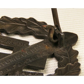 SA Sports badge bronze. Hersteller: W. Redo. Espenlaub militaria