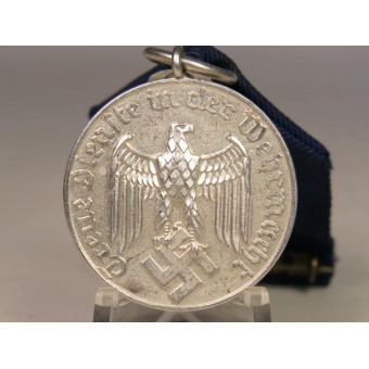Treuse Dienste in der Wehrmacht Medaille- Wehrmacht 12 jaar servicemedaille. Espenlaub militaria