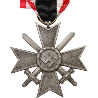 Guerra Cruz al Mérito 1939 Clase 2 con espadas. 5 para Hermann Wernstein. Espenlaub militaria