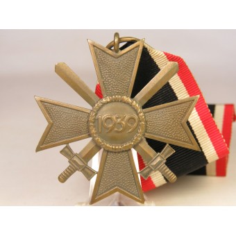 Merito Croce di Guerra 1939 / KVK II, marcato 41 - Gebrüder Bender. Espenlaub militaria