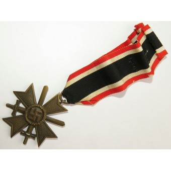 Guerre Croix du mérite 1939 / KVK II, marqué 41 - Gebrüder Bender. Espenlaub militaria