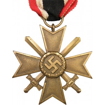 War Merit Cross with Swords 1939 - 6. Fritz Zimmermann. Espenlaub militaria