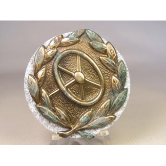 WW2 Tyska förarens utmärkelsemärke, 3:e klass med originalförpackning LDO. Mint.. Espenlaub militaria
