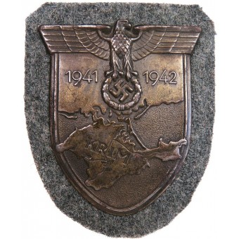 WW2 Tysk ärmsköld Krim 1941-42/ Krimschild 1941 - 1942. Espenlaub militaria