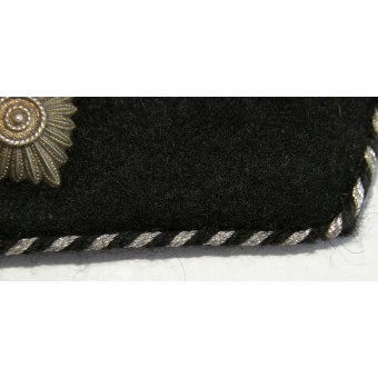 Kragenspiegel im Rang eines SS-Oberscharführers bis 1940. Uniformrock entfernt. Espenlaub militaria