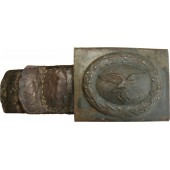 Iron buckle for the enlisted men of the Luftwaffe. Dransfeld & Co 1941