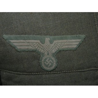 M 43/45 Wehrmacht Heer tunic, late war simplified issue. Espenlaub militaria