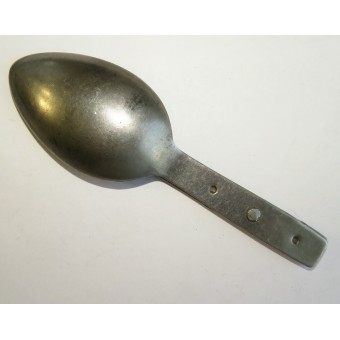 WW2 German soldiers field Fork-Spoon Eating Utensil, Stainless steel. GK&F 40. Espenlaub militaria