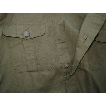 WW2 allemand chemise tropicale, DAK. Pratiquement état inutilisé. Espenlaub militaria