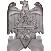 1934 Insigne de réunion de l'association allemande des auberges de la jeunesse hitlérienne