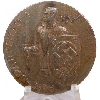 1934 Reichsparteitag-badge. Espenlaub militaria