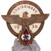 3:e rikets Kreissieger-utmärkelse 1938 G. Brehmer Markneukirchen