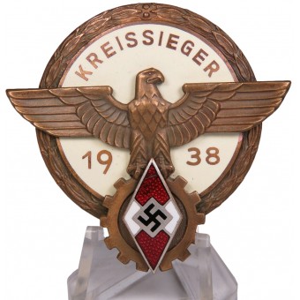 3:e rikets Kreissieger-utmärkelse 1938 G. Brehmer Markneukirchen. Espenlaub militaria