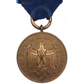 Medalj för 12 års tjänstgöring i Wehrmacht. Dienstauszeichnung 3. Klasse für 12 Jahre