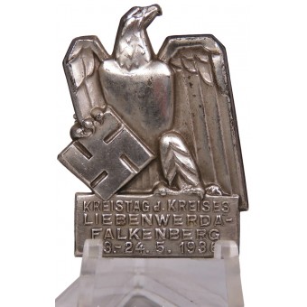 Reunión insignia Kreistag d. Kreises Liebenwerda Falkenberg 3. - 24.5 1936. Espenlaub militaria