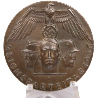 Reichsparteitag 1935 Badge. Espenlaub militaria
