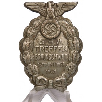 SA Treffen Braunschweig 17./18. Oktober 1931. problema Award. Espenlaub militaria