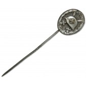 Distintivo in argento Miniatura. 17 mm. Marcato L / 17
