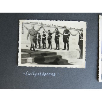Альбом военнослужащего личной охраны фюрера из лейбштандарта Адольф Гитлер. Espenlaub militaria