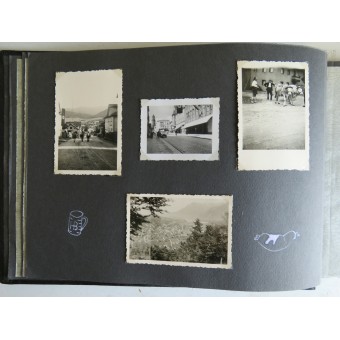 Album om Führerns personliga livvakt från LAH Führeschutz Kommando. Espenlaub militaria
