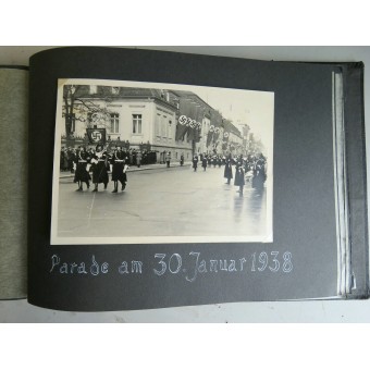 Álbum del guardaespaldas personal del Führer del lah Führeschutz Kommando. Espenlaub militaria
