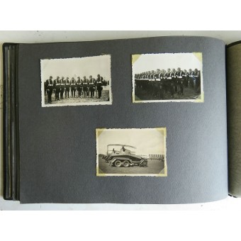 Альбом военнослужащего личной охраны фюрера из лейбштандарта Адольф Гитлер. Espenlaub militaria