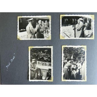 Álbum del guardaespaldas personal del Führer del lah Führeschutz Kommando. Espenlaub militaria