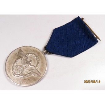 Médaille de service de la police du 3e Reich pour 8 ans de service. Espenlaub militaria