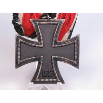 Eisernes Kreuz 2. Klasse 1939 Otto Schickle an einer Stange. Nicht-magnetischer Kern. Espenlaub militaria