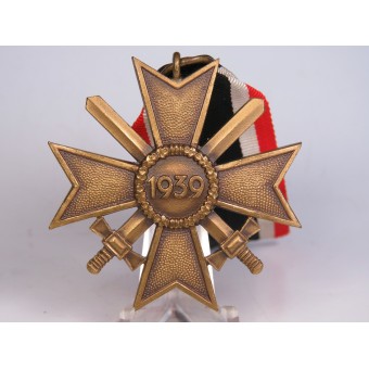 Kriegsverdienstkreuz mit Schwertern 2.k. PKZ 101 Rudolf Tham. Габлонц. Espenlaub militaria