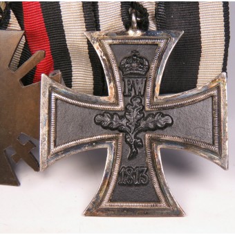 Award Bar van een veteraan van de WW1. Iron Cross 2, 1914. Espenlaub militaria