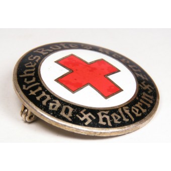 Asistente femenina en el 3er Reich Insignia de la Cruz Roja alemana. Ges. Gesch. Espenlaub militaria