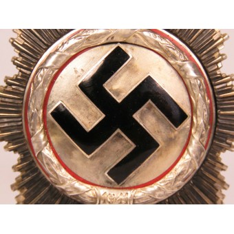 Croce tedesca in argento Juncker. In custodia originale