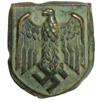 Águila para casco tropical de la Wehrmacht. Espenlaub militaria