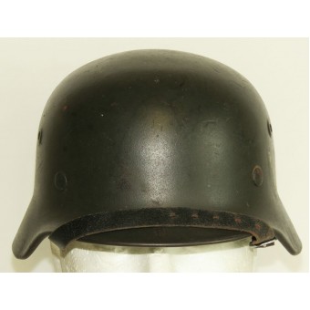 Wehrmacht Heer casco de acero m40, Q62 SD. Edición de 1942. Espenlaub militaria